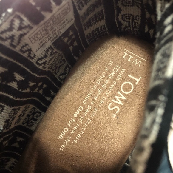 TOMS WOMENS DESERT WEDGE SUEDE BOOTS - Picture 7 of 7